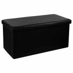 paris prix Banquette Pliable "Double" 76cm Noir