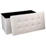 Paris Prix Banquette Pliable "Lysandre" 76cm Beige