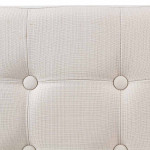 Paris Prix Banquette Pliable "Lysandre" 76cm Beige