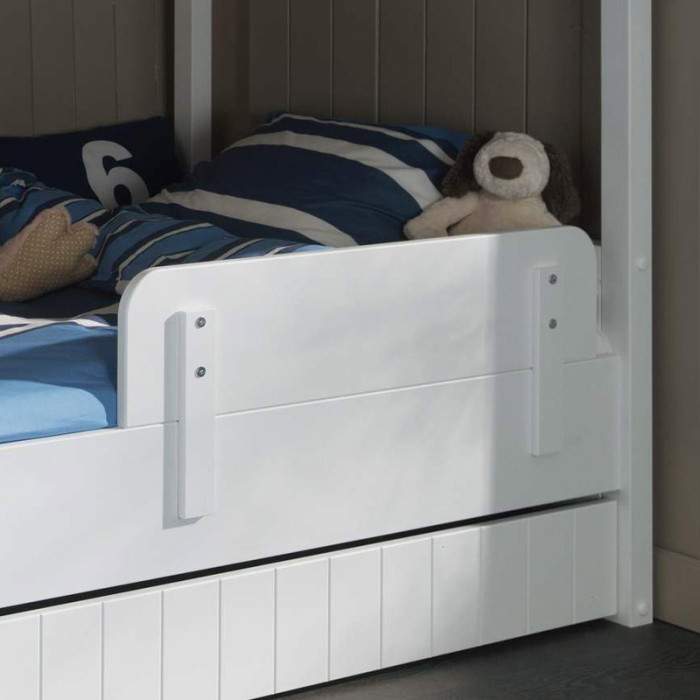 Paris Prix Barrière De Lit Enfant "Robin" 90cm Blanc