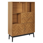 paris prix Bibliothèque Design "Felix" 140cm Marron