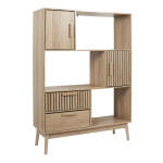 paris prix Bibliothèque Design "Klaus" 140cm Marron