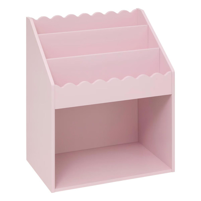 Paris Prix Bibliothèque Enfant "Festonnée" 60cm Rose