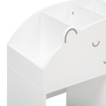 Paris Prix Bibliothèque Enfant "Ourson" 64cm Blanc