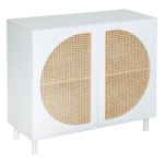 paris prix Buffet 2 Portes "Cabras" 94cm Blanc