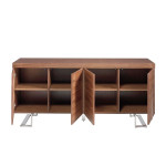 Paris Prix Buffet 2 Portes "Staci" 180cm Marron