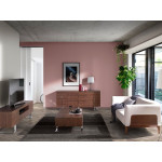 Paris Prix Buffet 2 Portes "Staci" 180cm Marron