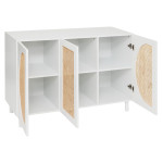 Paris Prix Buffet 3 Portes "Cabras" 120cm Blanc
