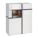 paris prix Buffet Design LED "Cross" 110cm Blanc