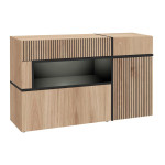 paris prix Buffet Design LED "Cross" 150cm Naturel