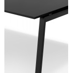 Paris Prix Bureau Bench Double "Rosendo" 140cm Noir