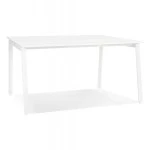 paris prix Bureau Bench Double "Rosendo" 160cm Blanc