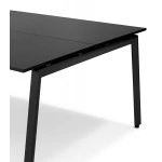 Paris Prix Bureau Bench Double "Rosendo" 160cm Noir
