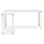 Paris Prix Bureau D'Angle Design "Hovik" 170cm Blanc