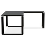 Paris Prix Bureau D'Angle Design "Hovik" 170cm Noir