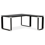paris prix Bureau d'Angle Design "Hovik" 170cm Noir