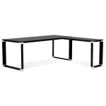 paris prix Bureau d'Angle Design "Hovik" 200cm Noir