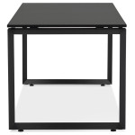 Paris Prix Bureau Design "Abigano" 120cm Noir