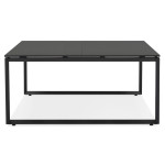 Paris Prix Bureau Design "Abigano" 140cm Noir