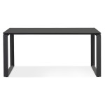 Paris Prix Bureau Design "Abigano" 160cm Noir