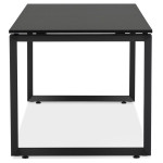 Paris Prix Bureau Design "Abigano" 160cm Noir
