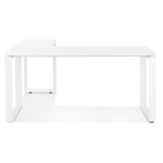 Paris Prix Bureau Design "Abigano" 170cm Blanc