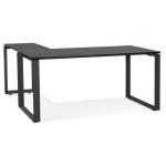 paris prix Bureau Design "Abigano" 170cm Noir