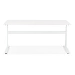 Paris Prix Bureau Design "Croso" 160cm Blanc