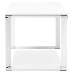 Paris Prix Bureau Design En Bois "Hovik" 160cm Blanc