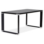 Paris Prix Bureau Design En Bois "Hovik" 160cm Noir