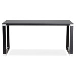 Paris Prix Bureau Design En Bois "Hovik" 160cm Noir