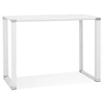 paris prix Bureau Design en Verre "Zaho" 140cm Blanc