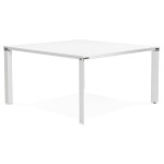 Paris Prix Bureau Design "Hide" 140cm Blanc