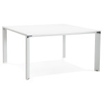 paris prix Bureau Design "Hide" 140cm Blanc