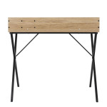 Paris Prix Bureau Design "Klaus" 90cm Marron