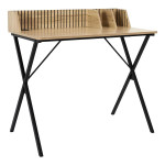 paris prix Bureau Design "Klaus" 90cm Marron