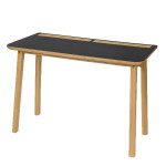 Paris Prix Bureau Design "Kota" 115cm Chêne & Noir