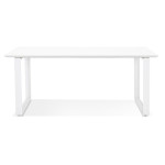 Paris Prix Bureau Design "Ribaila" 180cm Blanc