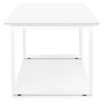 Paris Prix Bureau Design "Ribaila" 180cm Blanc