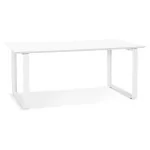 paris prix Bureau Design "Ribaila" 180cm Blanc