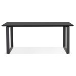 Paris Prix Bureau Design "Ribaila" 180cm Frêne & Noir