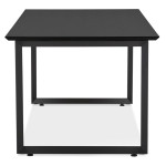 Paris Prix Bureau Design "Ribaila" 180cm Frêne & Noir