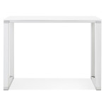 Paris Prix Bureau Design "Zaho" 140cm Blanc