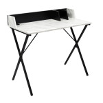 paris prix Bureau Effet Marbre "Brice" 90cm Gris