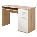 paris prix Bureau Enfant "Dino" 104cm Chêne & Blanc