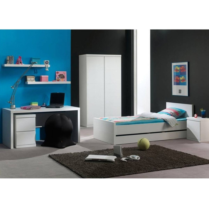 Paris Prix Bureau Enfant "Lara" 150cm Blanc