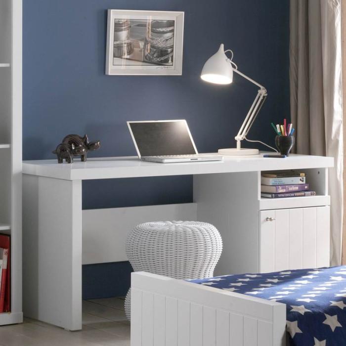 Paris Prix Bureau Enfant "Robin" 150cm Blanc