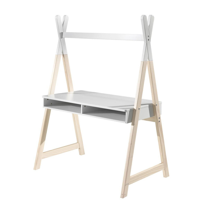 Paris Prix Bureau Enfant Tipi "Kiddy" 159cm Blanc