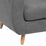 Paris Prix Canapé 2 Places Design "Rétro" 150cm Gris