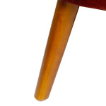 Paris Prix Canapé 2 Places "Naova" 126cm Terracotta
